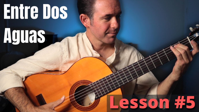 How to Play "Entre Dos Aguas," by Paco de Lucía (Lesson #5) | Lead Guitar Tutorial - Part 4