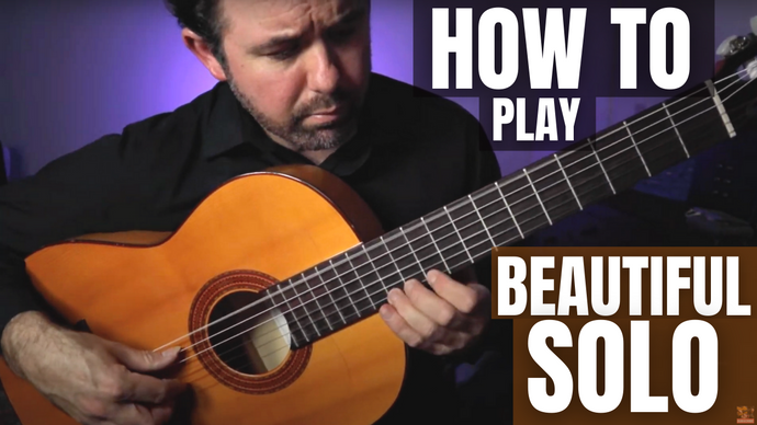How to Play a Beautiful Solo for Rumba (or Flamenco Palo) in A minor! | Flamenco Guitar Tutorial
