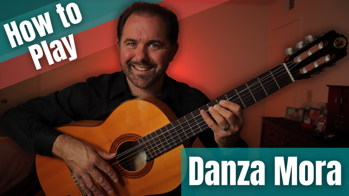 How to Play "Danza Mora" (Lesson #1) for the Flamenco Guitar