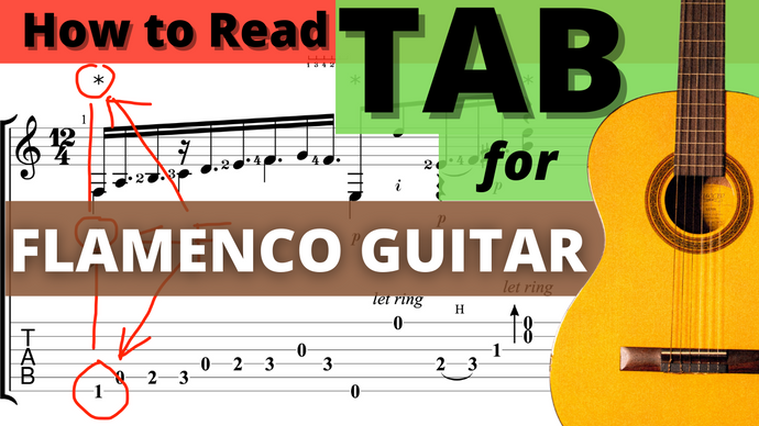 How to Read Tablature (TAB) for the Flamenco
