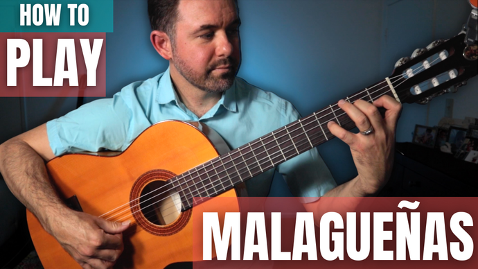 How to Play Malagueñas: Five Progressive Studies (Flamecno Guitar Lesson)