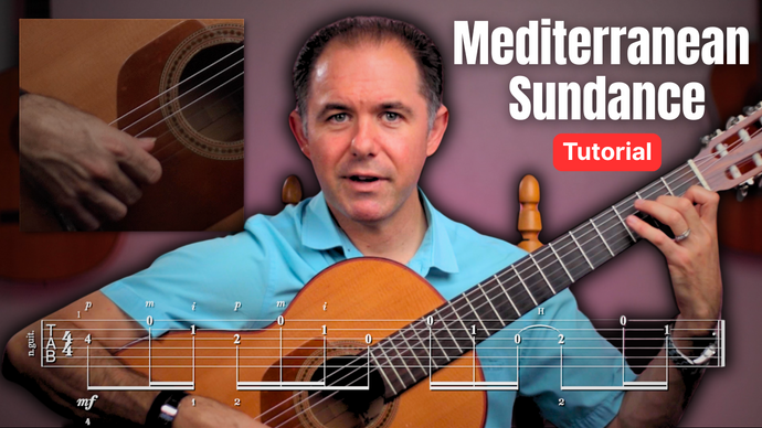How to Play "Mediterranean Sundance" Intro | Flamenco Guitar Lesson (Intermediate Lesson)