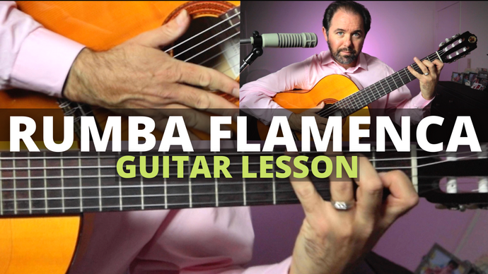 How to Do Arpeggios and Golpes for Rumba (Flamenco Guitar Lesson) | Two Lively Faletas