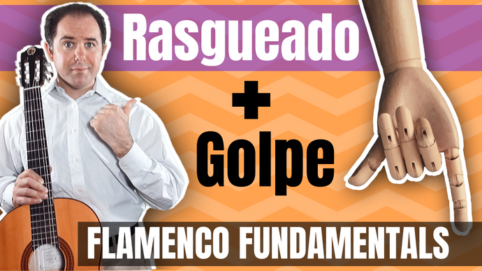 How to Do Golpe and Rasgueo at the Same Time (Soleá) | Beginner Flamenco Guitar Lesson