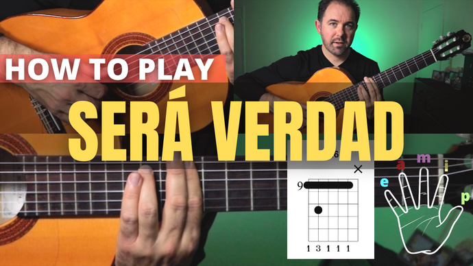 How to Play Será Verdad (Flamenco Guitar Lesson)