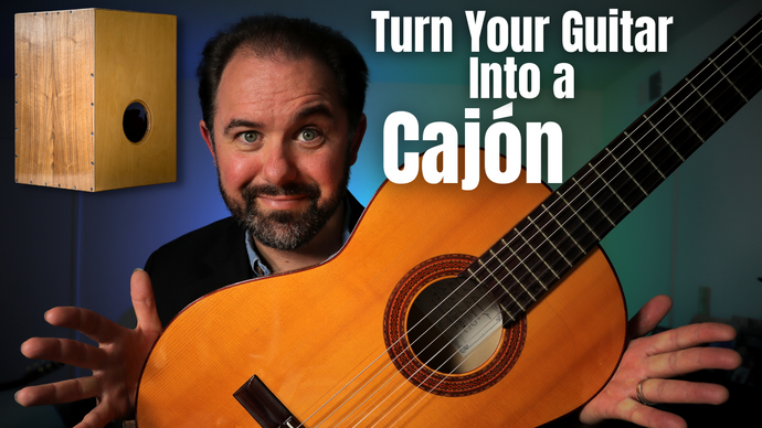 Use this Trick to Turn Your Flamenco Guitar into a Cajón!