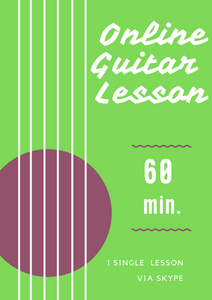 60 min. Skype Lesson Flamenco Guitar Lesson